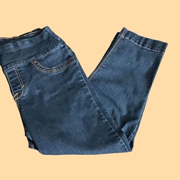 Style & Co. Maternity Capri Jeans / SZ. M / EUC - Picture 1 of 6